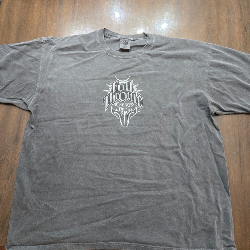 vintage Full Throttle Energy Drink graphic t-shirt men's xxl